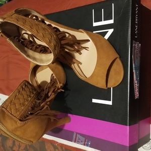 Ashley Stewart  open toe heels